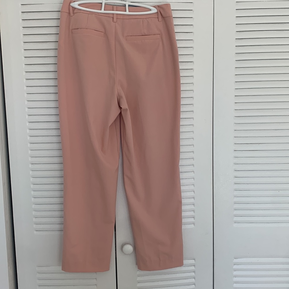 a new day Blush Pink Pleated Trousers - Picture 3 of 5